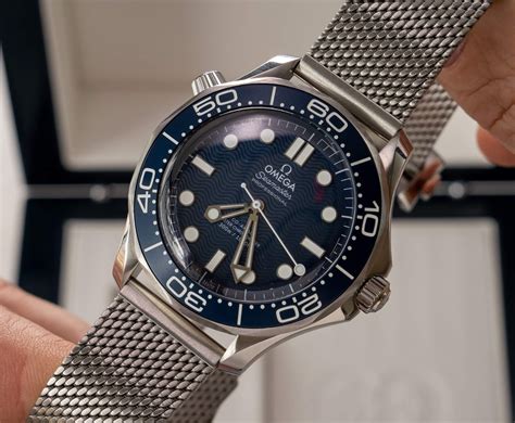 mesh bracelet for omega seamaster|omega seamaster professional bracelet.